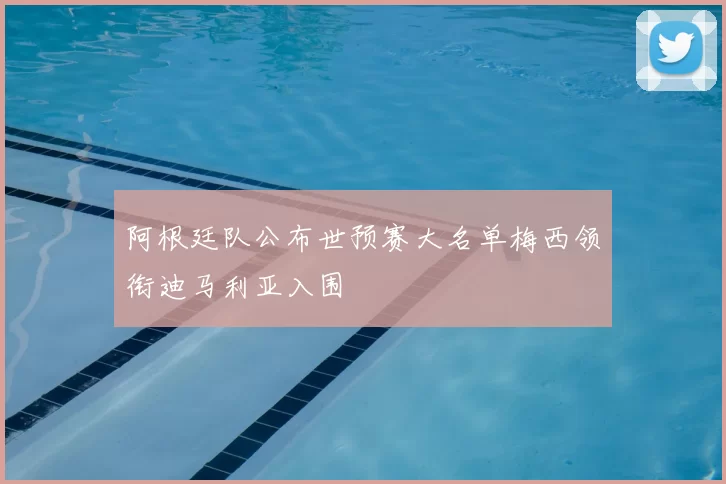 阿根廷队公布世预赛大名单梅西领衔迪马利亚入围